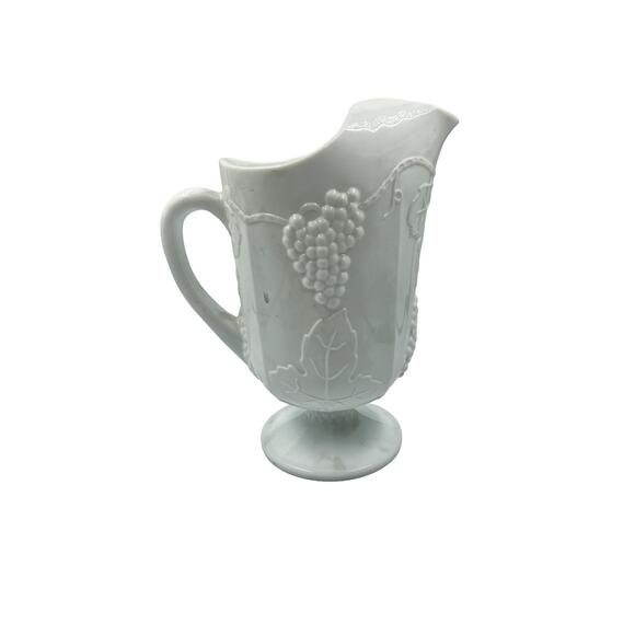 Harvest Milk Glass by COLONY large pitcher - Picture 4 of 5